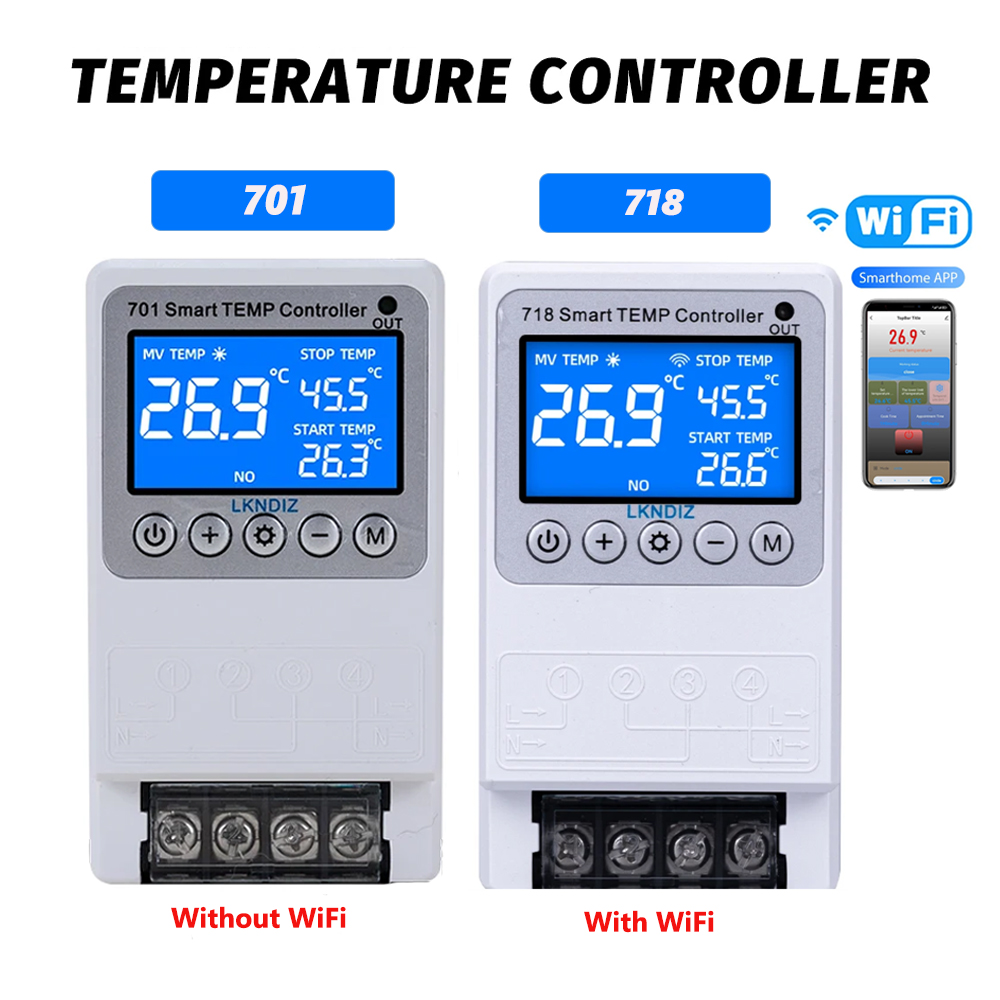 Wifi Thermostat - Controlador inteligente de temperatura wi-fi, termostato