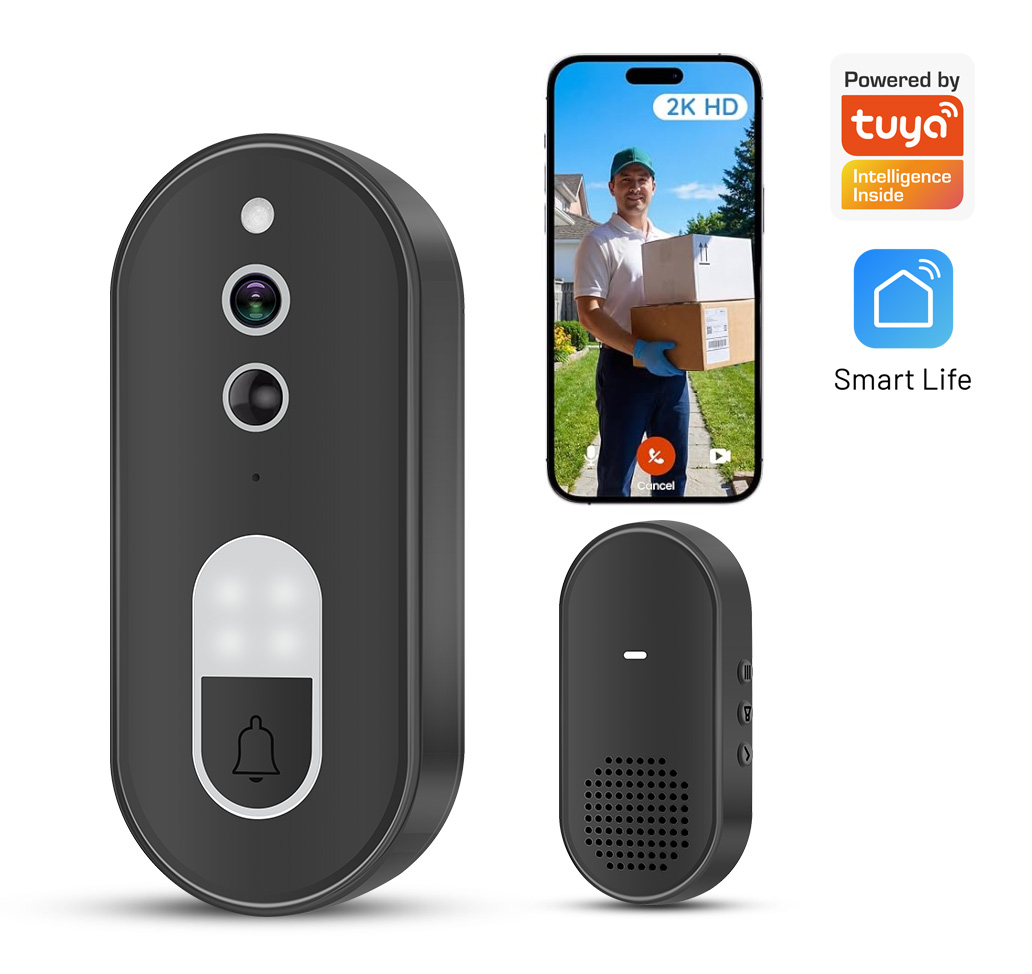 Smart Home Battery Camera - Câmera de Segurança Inteligente Tuya 1080P