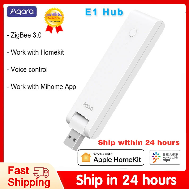 Smart Home Xiaomi Hub - Aqara e1 gateway inteligente zigbee porta