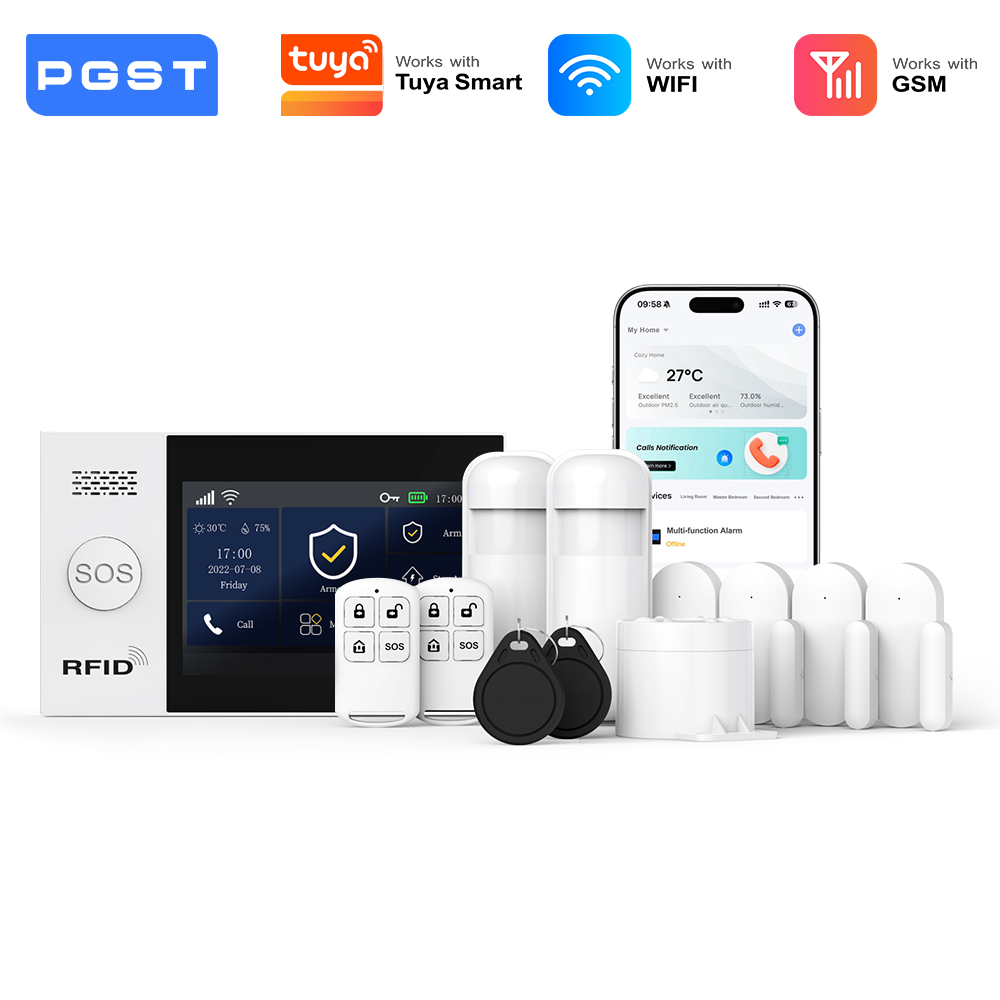 Smart Home Vimar - PGST alarme inteligente anti roubo kit