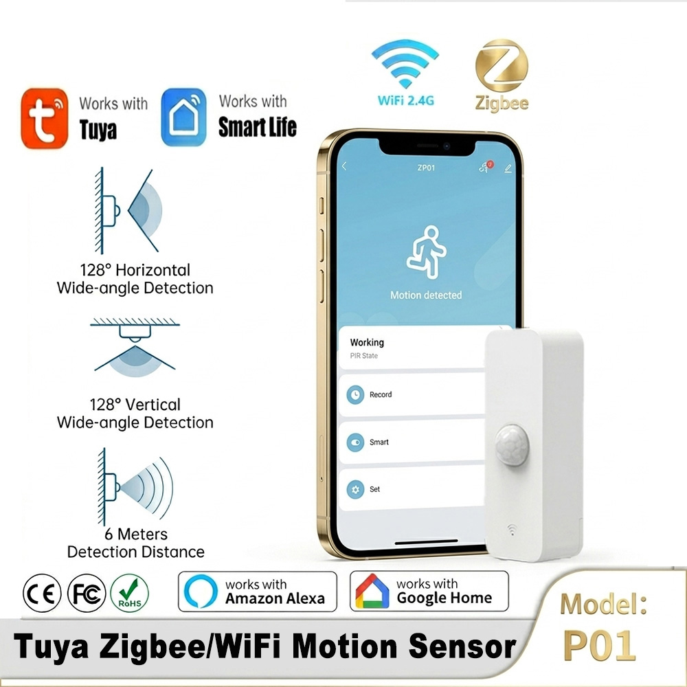 Smart Home Villa - Sensor de Movimento PIR Inteligente WiFi