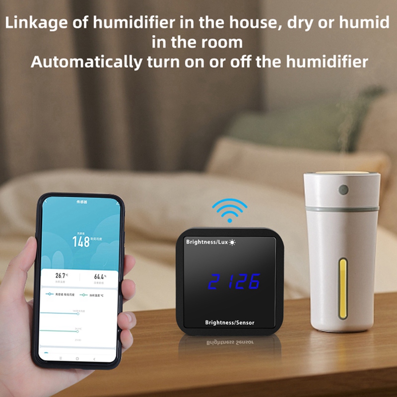 Smart Home Zigbee - Tuya zigbee sensor de luz detector