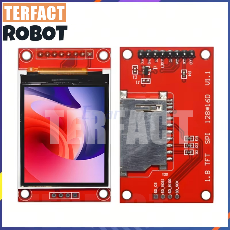 Smart Home Raspberry Pi - Ecrã LCD TFT ST7735S de 1,8