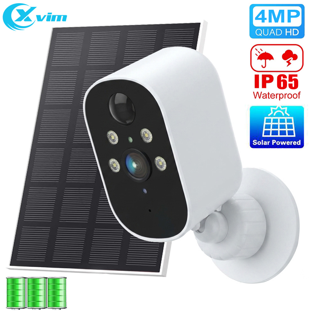 Smart Home Battery Camera - Câmera Solar Sem Fio 1080P, Câmera