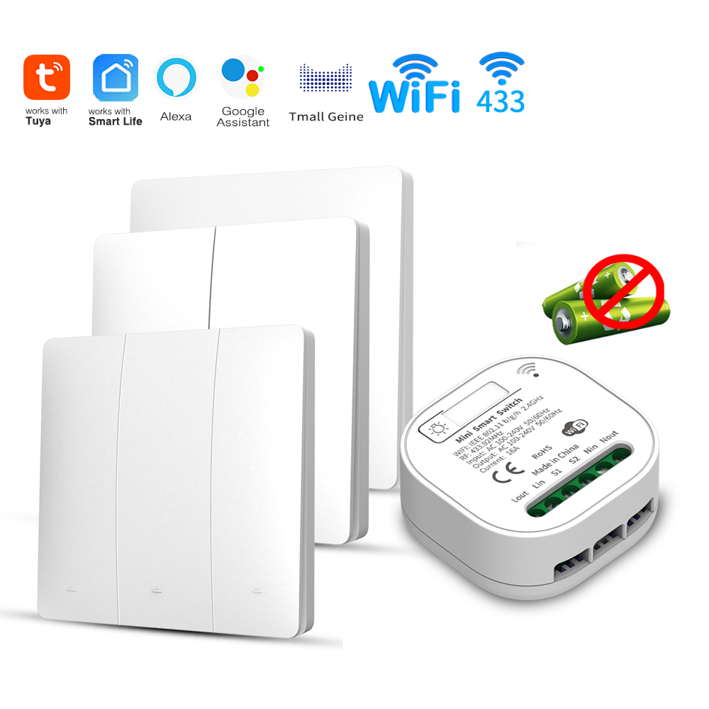 Smart Home Networking - Interruptor de Luz Inteligente Tuya WiFi
