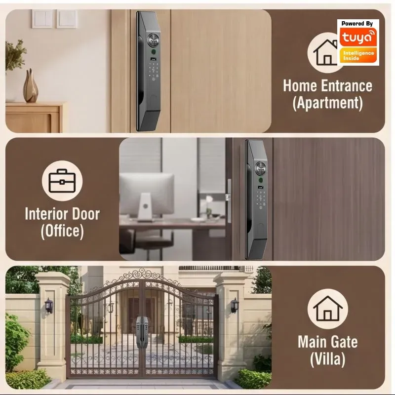 Fechadura inteligente para cas - Smart Home Battery Camera avaliação e preço