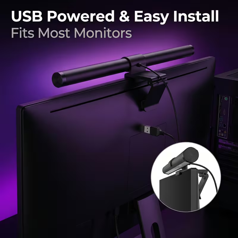 Barra de Luz LED para Monitor  - Voice Control Light Bulb avaliação e preço