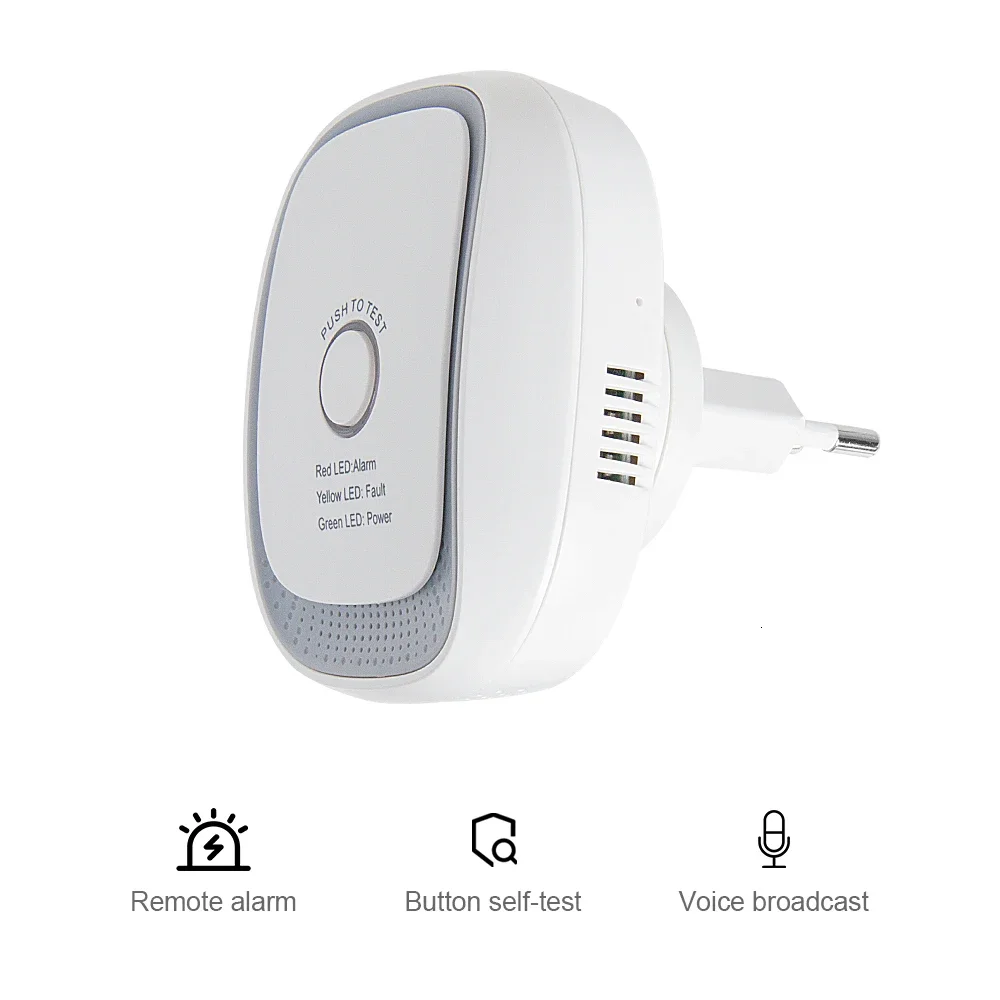 Sensor de Gás Combustível HEIM - Smart Home Zigbee avaliação e preço