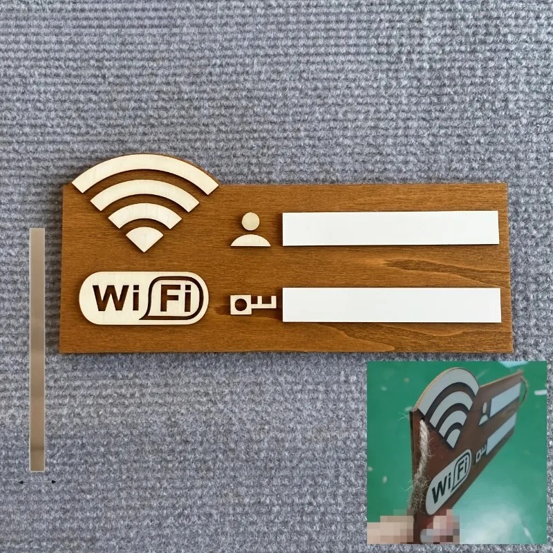 Placa de Sinalização WiFi de M - Airbnb Smart Home avaliação e preço