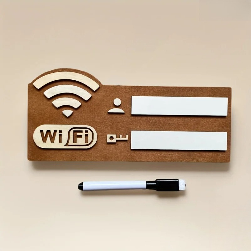 Placa de Sinalização WiFi de M - Airbnb Smart Home avaliação e preço
