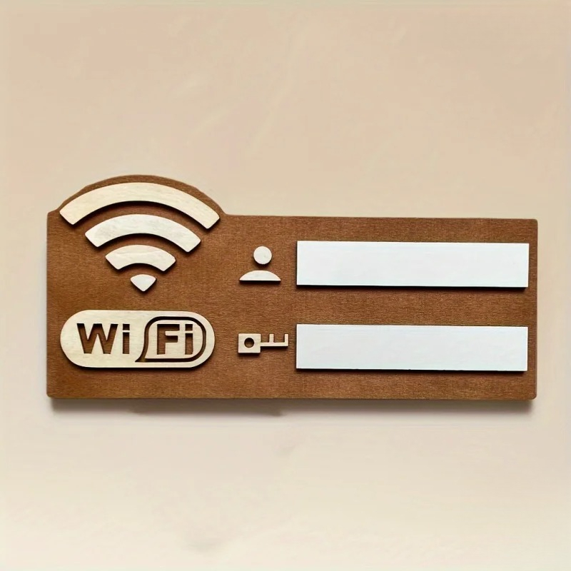 Placa de Sinalização WiFi de M - Airbnb Smart Home avaliação e preço