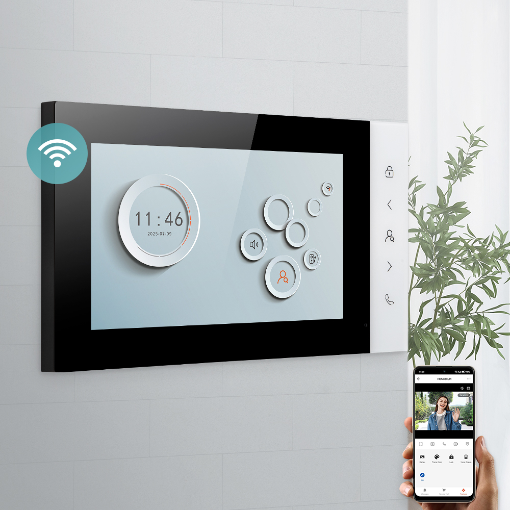 Monitor Interno HOMSECUR XM716 - Video Doorbell avaliação e preço
