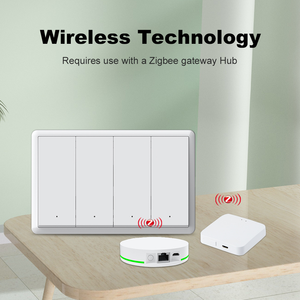 Interruptor inteligente Manhot - Smart Home Zigbee avaliação e preço