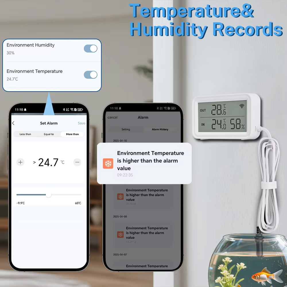Sensor de Temperatura e Umidad - Wifi Thermostat avaliação e preço