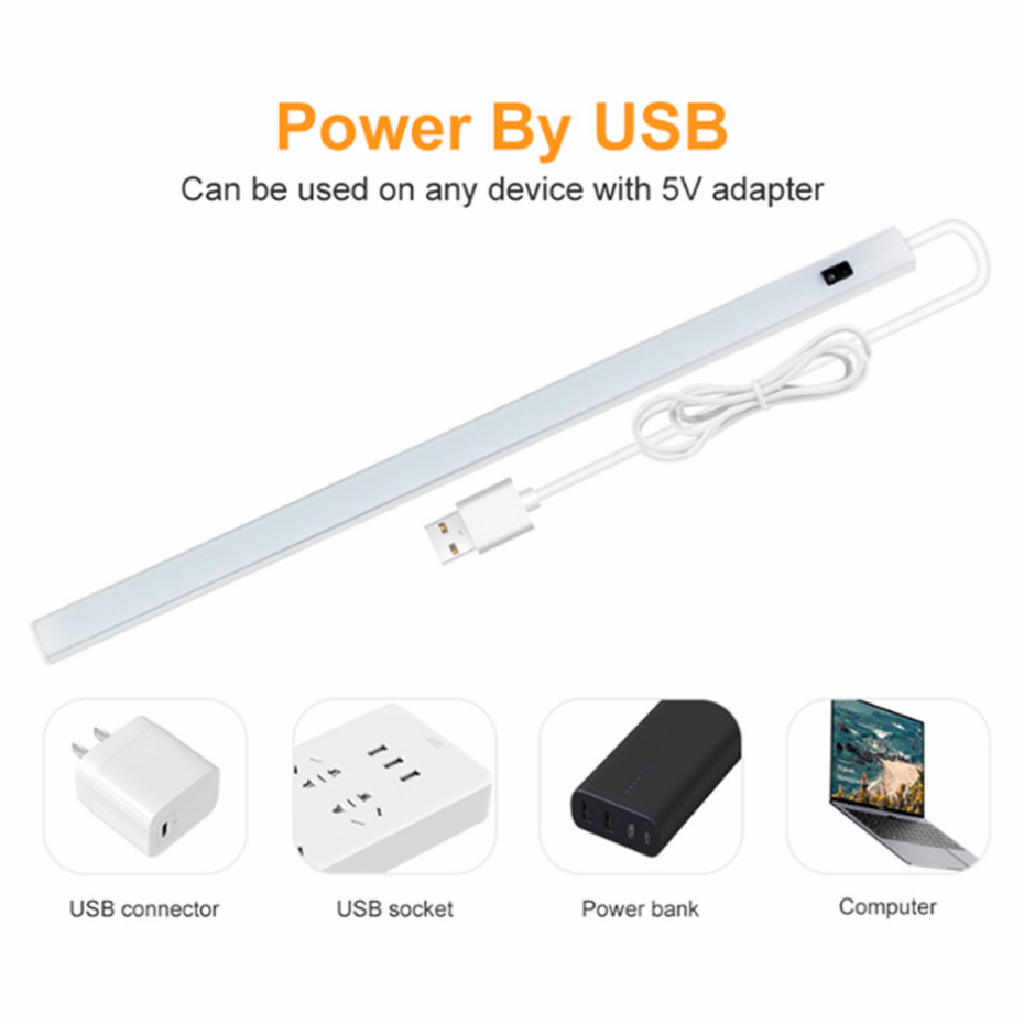 USB LED Strip Desk Lamp, inter - Voice Control Light Bulb avaliação e preço