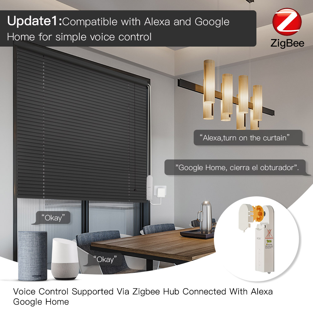 MOES ZigBee Smart DIY Motorize - Smart Home Vimar avaliação e preço