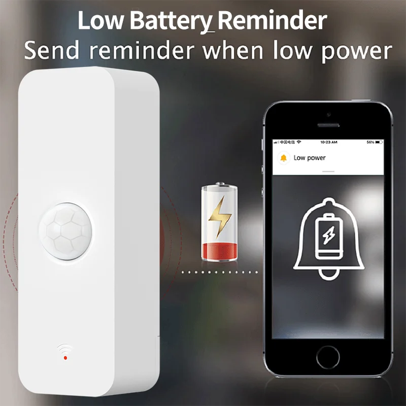 Tuya-Zigbee Sensor de Moviment - Smart Home Networking avaliação e preço