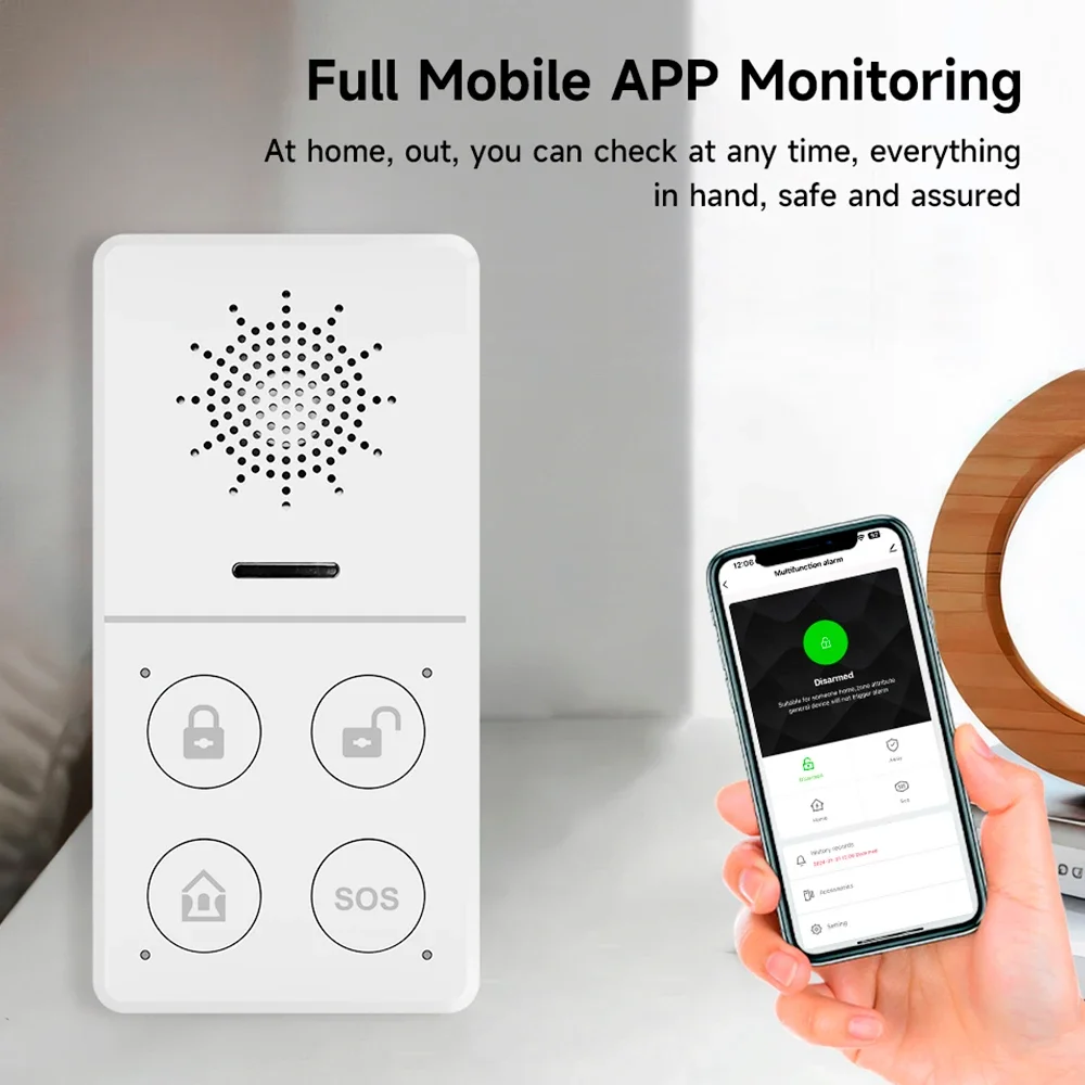 Tuya wifi sistema de alarme in - Smart Home Vimar avaliação e preço