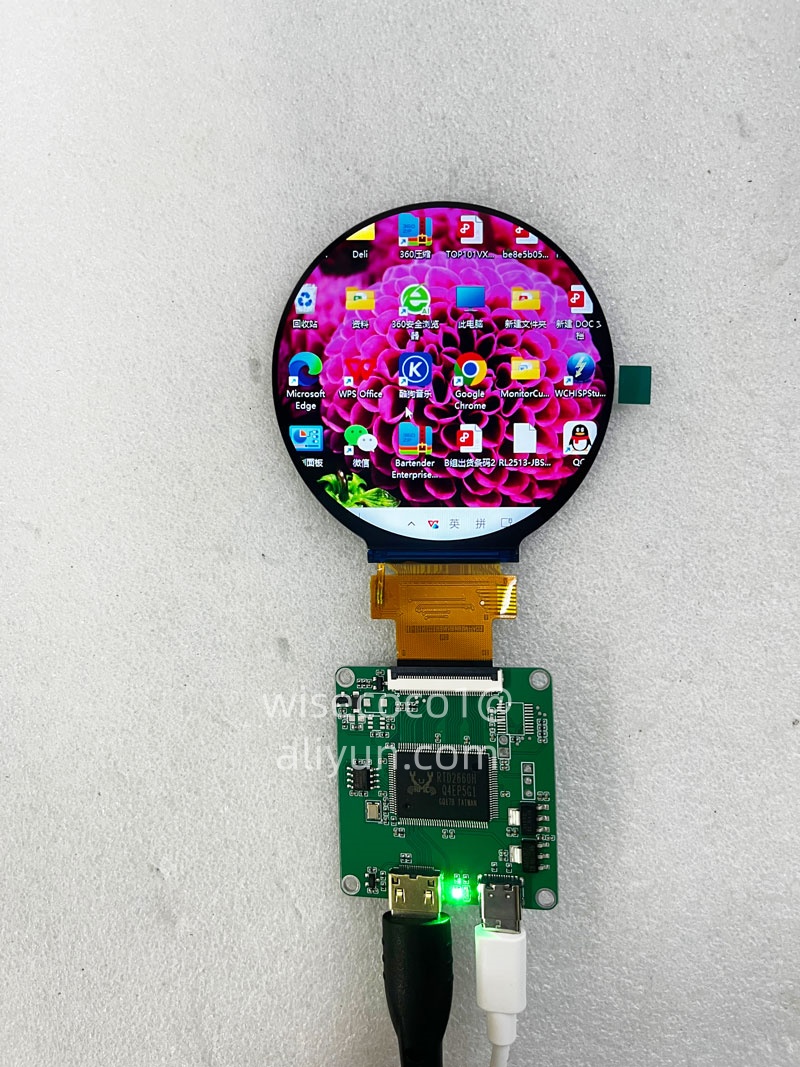 Wisecoco 2.8 Polegada Round Di - Smart Home Raspberry Pi avaliação e preço