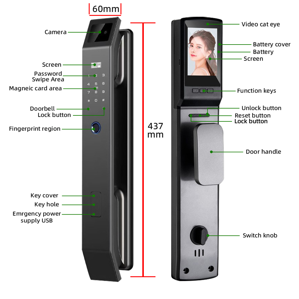 Raykube df14 tuya wifi 3d reco - Video Doorbell avaliação e preço