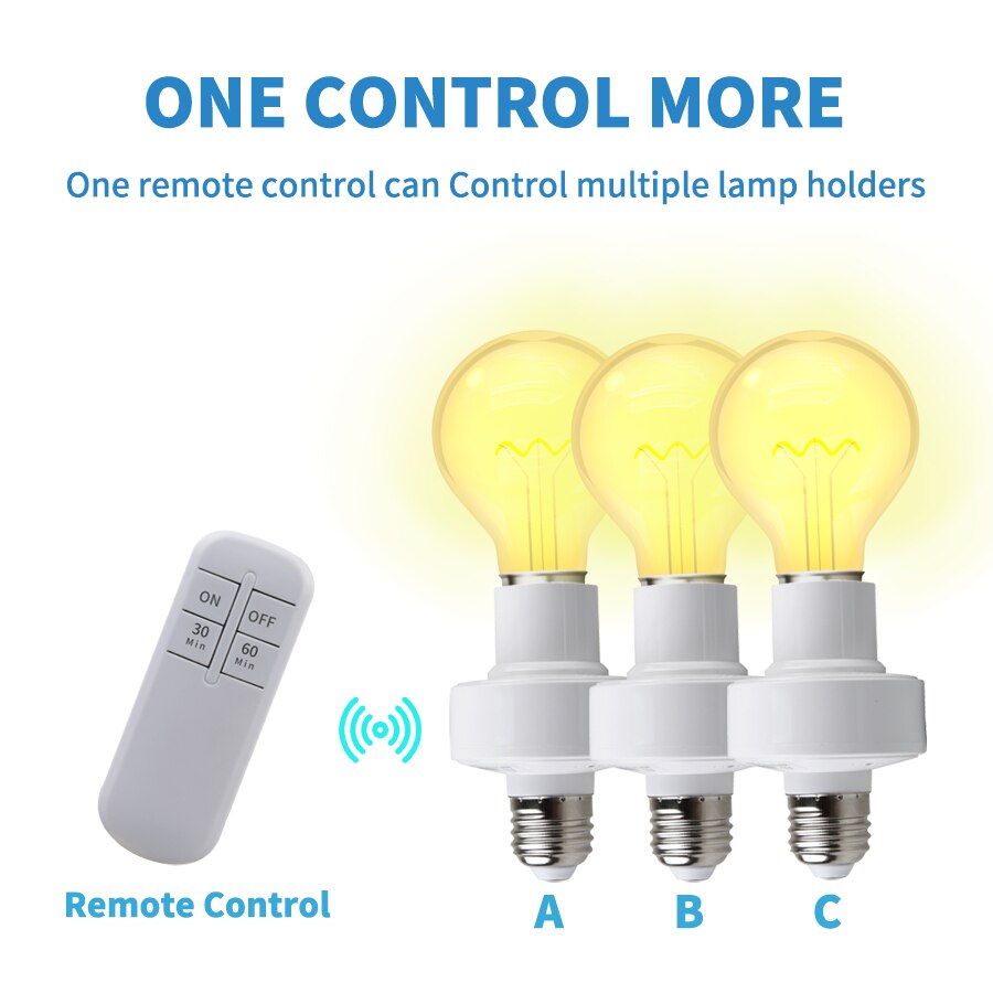 Smart Timer Switch Controle Re - Voice Control Light Bulb avaliação e preço