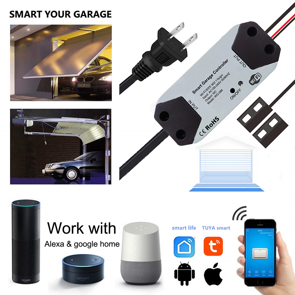 Smart Garage Door Opener Contr - Smart Home Hub Samsung avaliação e preço