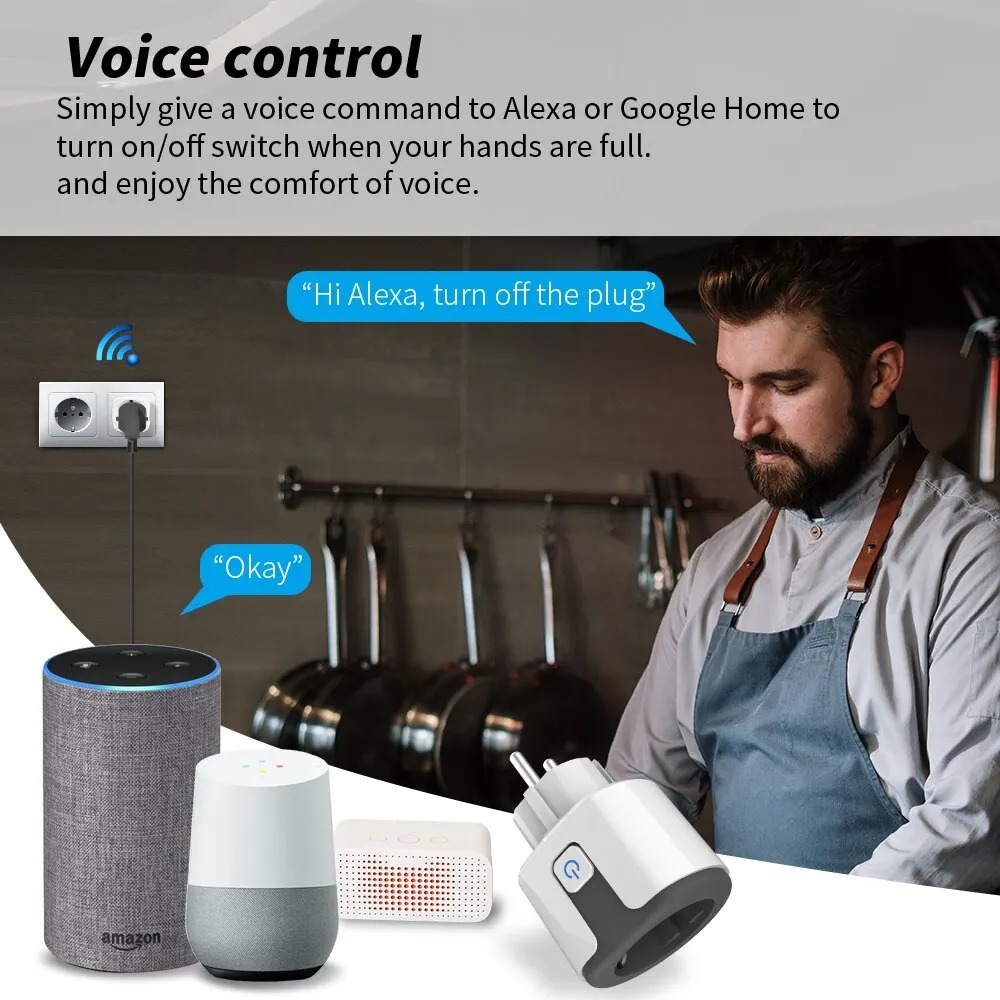 Tomada Inteligente WiFi EU Com - Smart Home Europe avaliação e preço