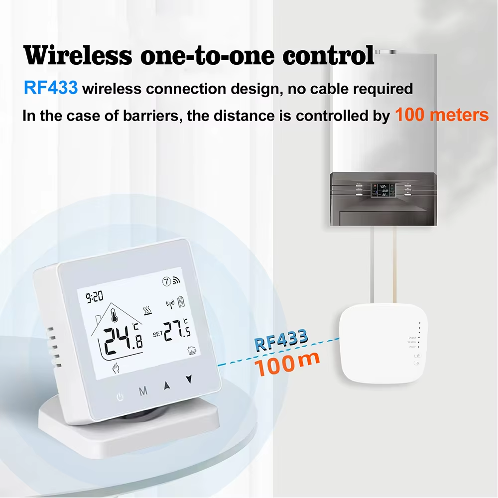 Termostato sem fio Tuya Smart  - Smart Home Batam avaliação e preço