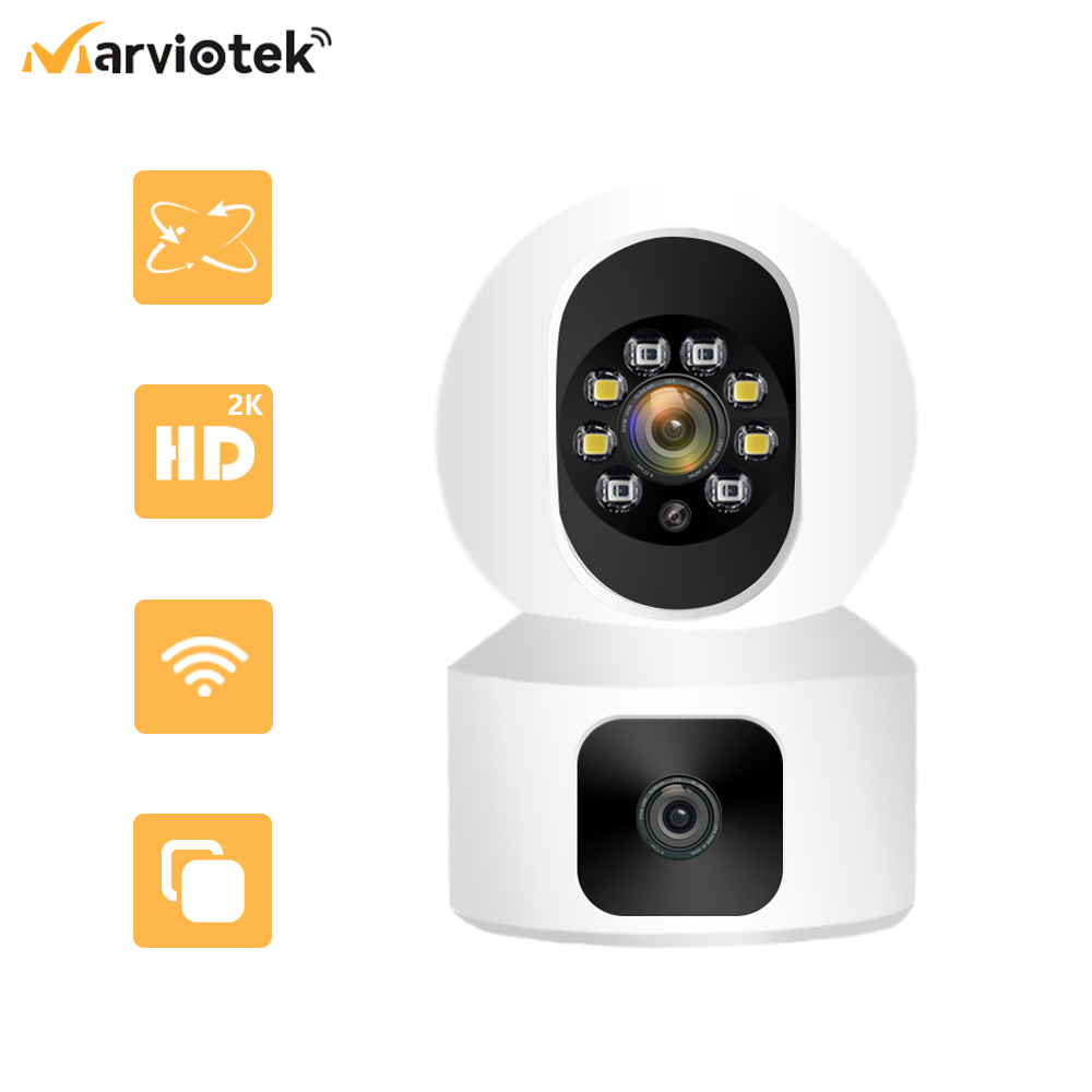 Câmera IP de Lente Dupla com W - Smart Home Kamera Outdoor avaliação e preço