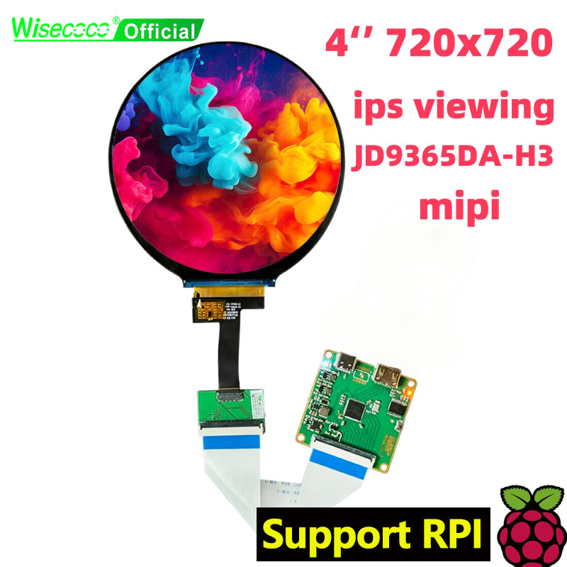 Wisecoco 4 Polegada display lc - Smart Home Raspberry Pi avaliação e preço