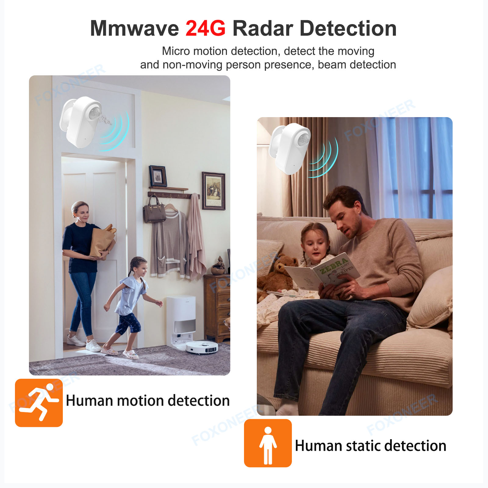 Sensor de Presença Humana Tuya - Smart Home Batam avaliação e preço