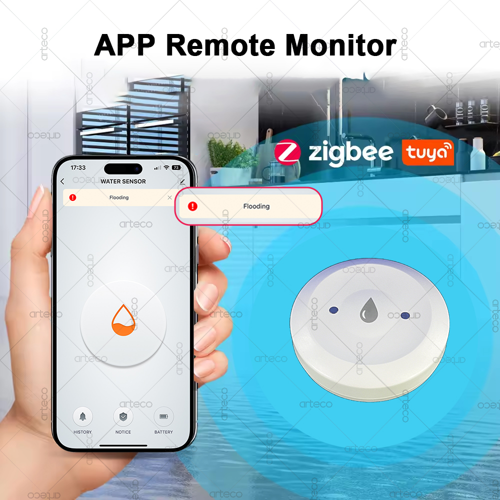 Tuya inteligente zigbee sensor - Smart Home Gateway avaliação e preço