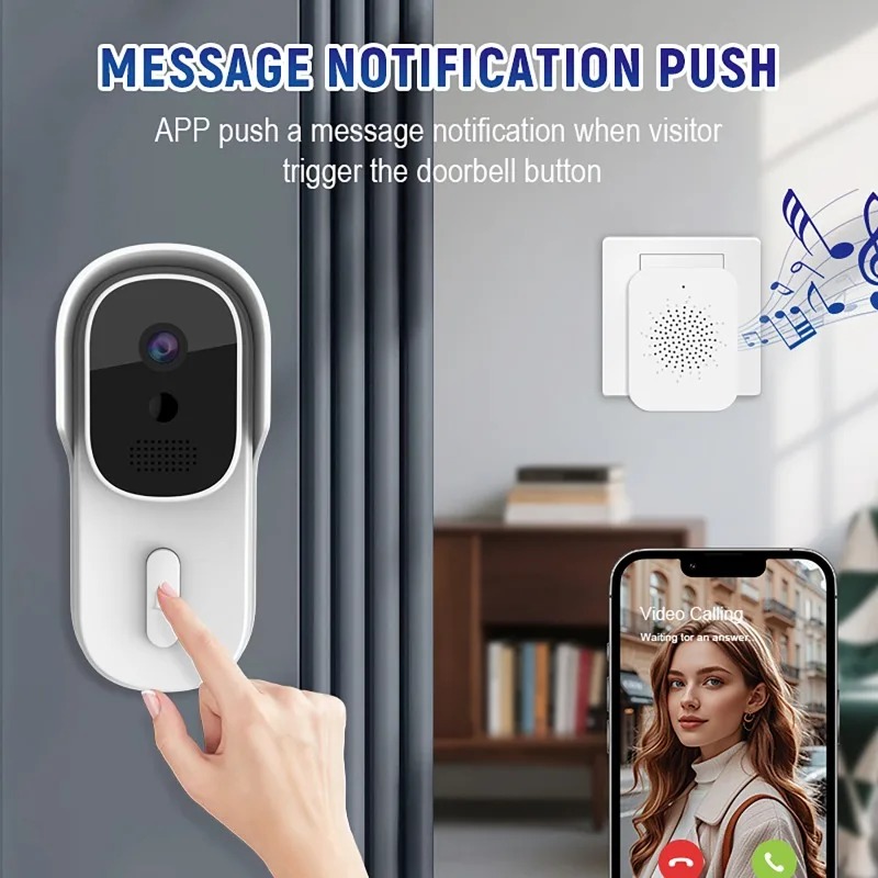 Campainha de Vídeo Inteligente - Video Doorbell avaliação e preço