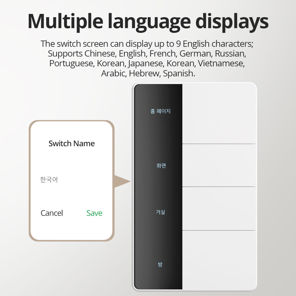 Interruptor de Luz Zigbee Tipo - Smart Home Zigbee avaliação e preço