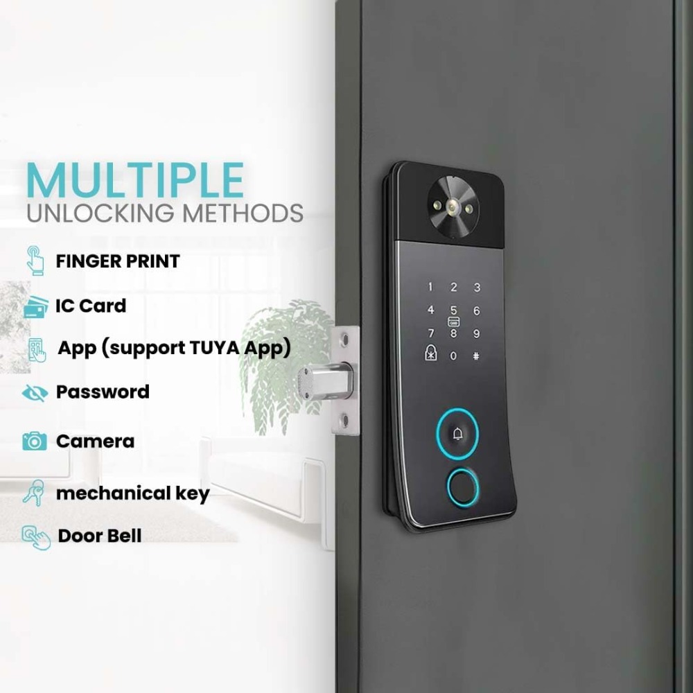 Fechadura Inteligente com Câme - Video Doorbell avaliação e preço