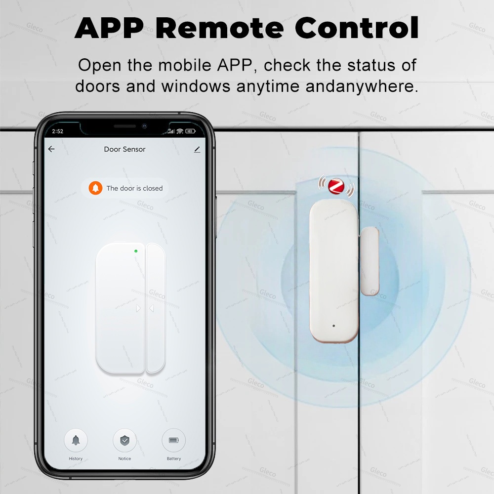 Zigbee janela porta sensor de  - Smart Home Villa avaliação e preço