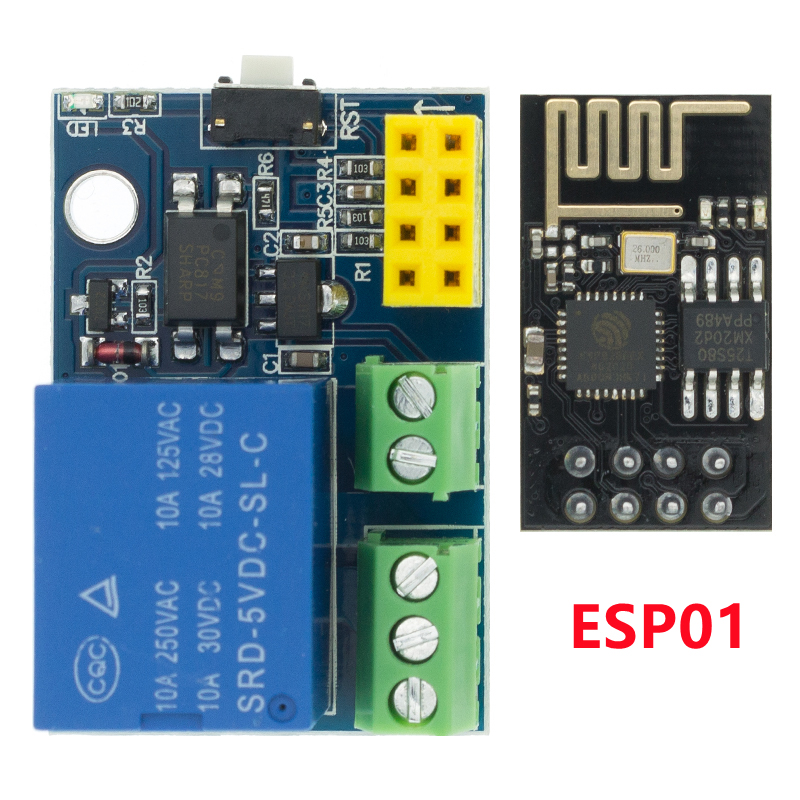 Esp8266 ESP-01 ESP-01S 5v módu - Smart Home Esp8266 avaliação e preço