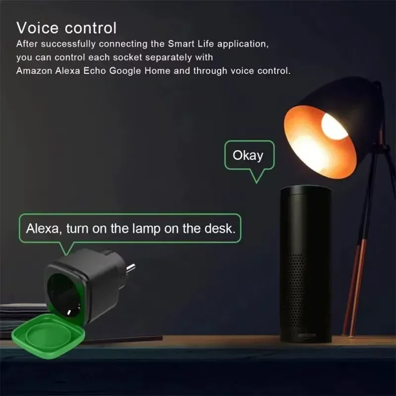 Tomada Inteligente Tuya EU 16A - Smart Home Europe avaliação e preço