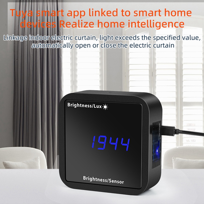 Tuya zigbee sensor de luz dete - Smart Home Zigbee avaliação e preço