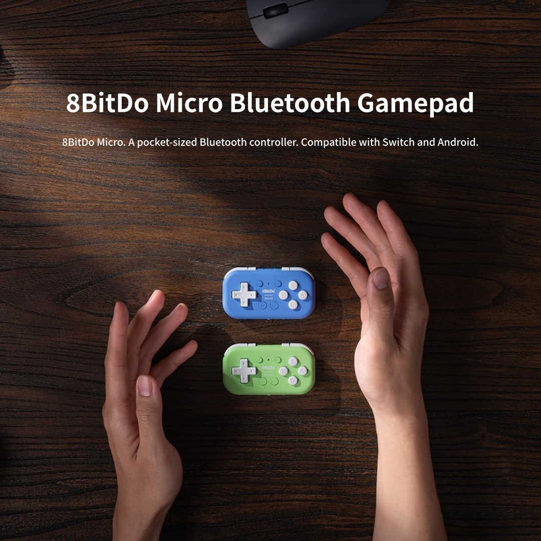 8BitDo Micro Gamepad Bluetooth - Smart Home Raspberry Pi avaliação e preço