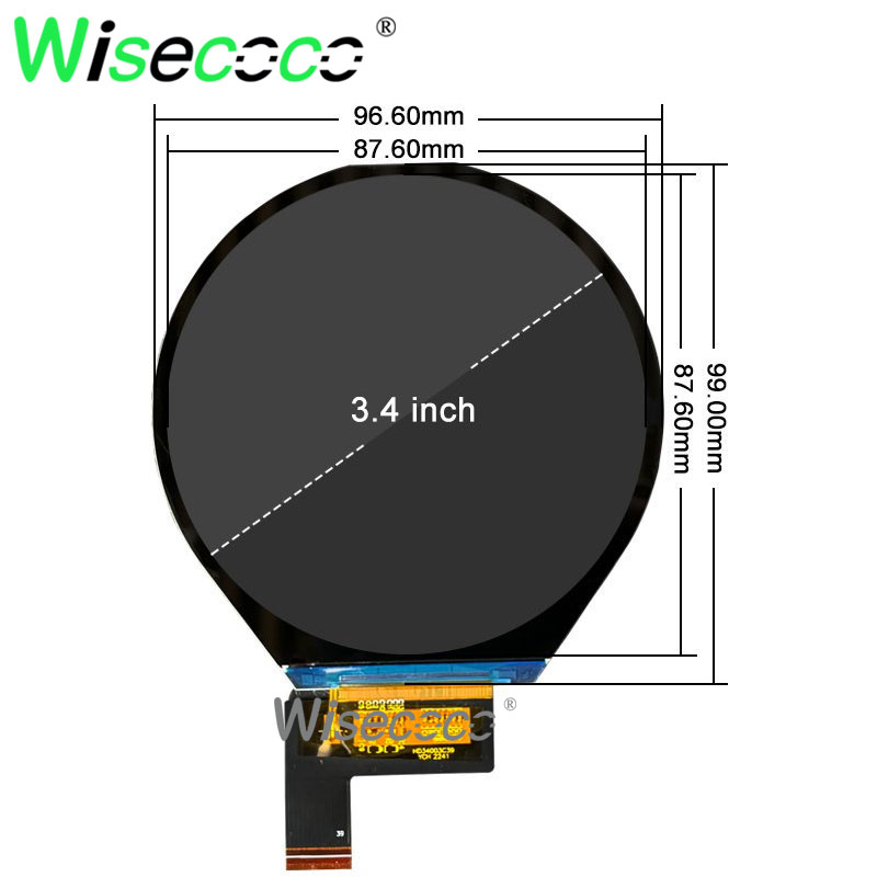 3.4 Polegada 800x800 Display R - Smart Home Raspberry Pi avaliação e preço