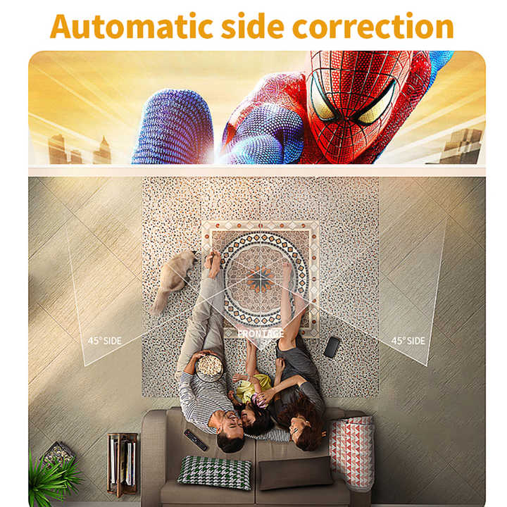 NOVO Projetor Portátil K2 Mini - Smart Home Batam avaliação e preço