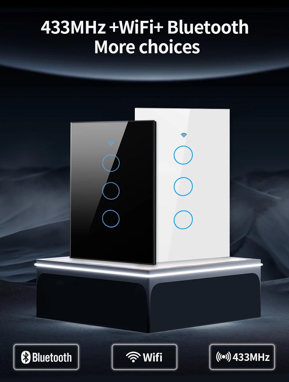 Interruptor de luz inteligente - Smart Home Zigbee avaliação e preço