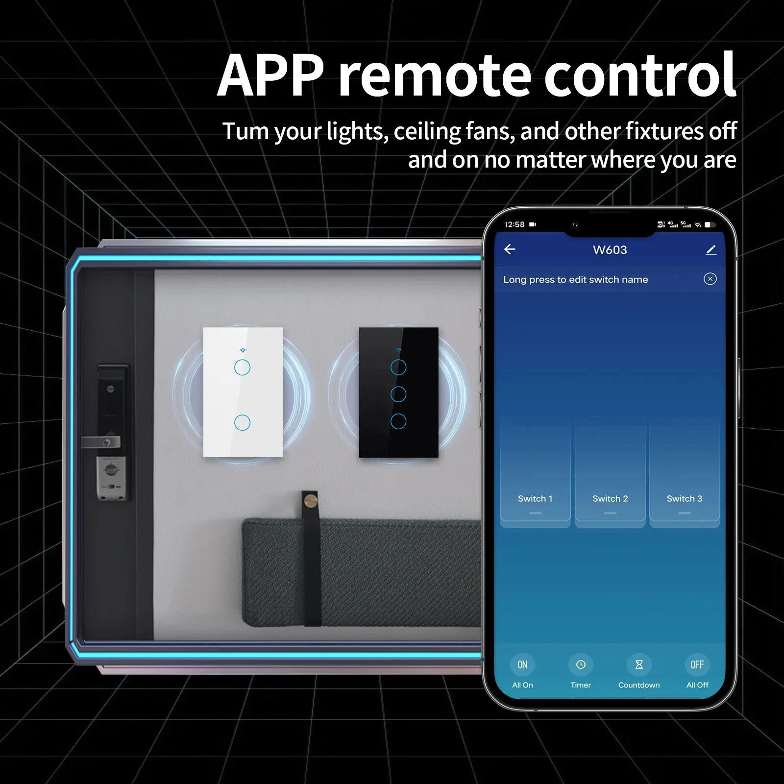 Interruptor de luz inteligente - Smart Home Zigbee avaliação e preço
