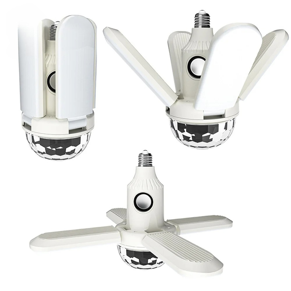 E27 lâmpada led ventilador de  - Voice Control Light Bulb avaliação e preço