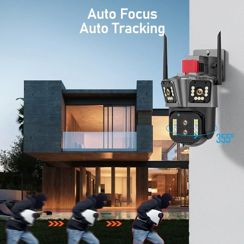 zoom ótico exterior 360 da len - Smart Home Batam avaliação e preço