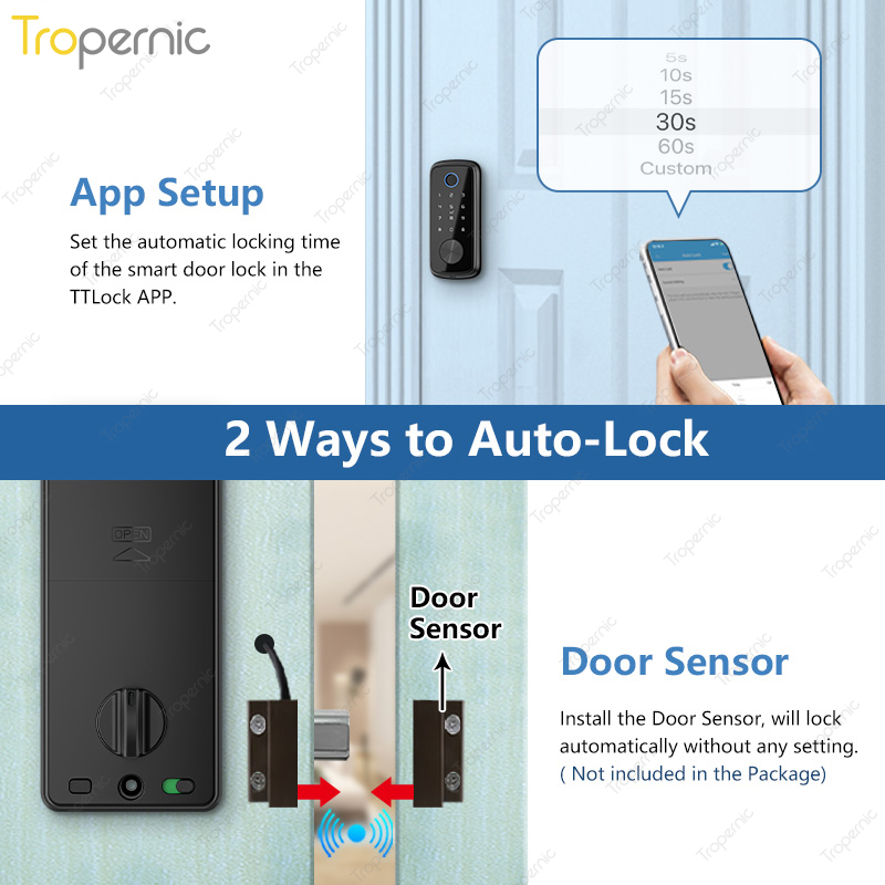 Tuya Zigbee Digital Door Lock, - Smart Home Gateway avaliação e preço