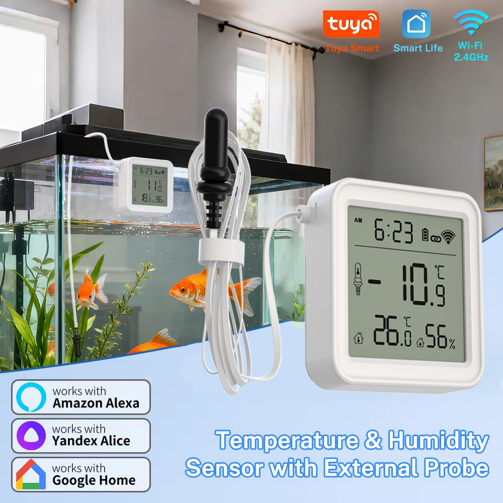Sensor de Temperatura e Umidad - Wifi Thermostat avaliação e preço