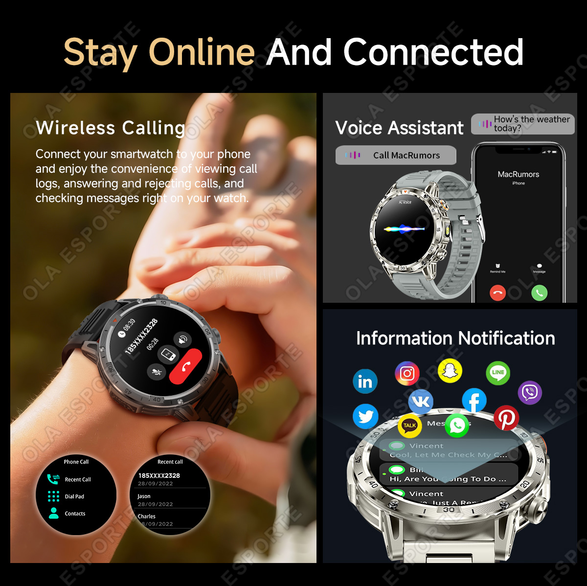 Novo Smartwatch GPS 2026 para  - Smart Home Wellness avaliação e preço